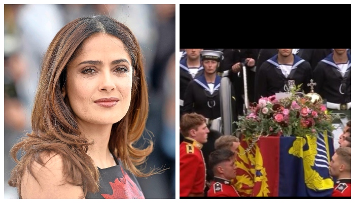 Regal funeral: Salma Hayek shares moving words  about Queen Elizabeth